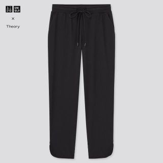 ユニクロ(UNIQLO)の新品 ユニクロ×Theory ウルトラストレッチアクティブアンクルパンツ S 黒(カジュアルパンツ)