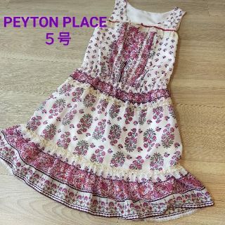 ペイトンプレイス(Peyton Place)のペイトンプレイス　花柄ワンピース(ひざ丈ワンピース)