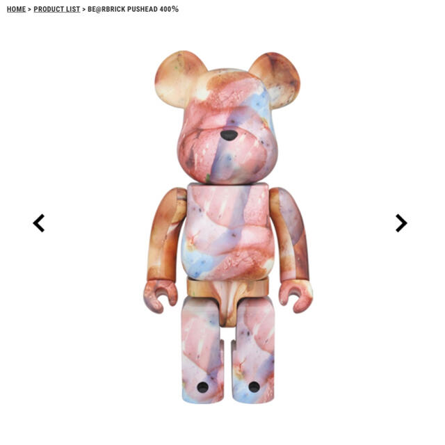 MEDICOM TOY(メディコムトイ)のBE@RBRICK  PUSHEAD 400% エンタメ/ホビーのフィギュア(その他)の商品写真