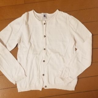 プチバトー(PETIT BATEAU)の◆　プチバトー　春夏カーディガン　130㎝　◆(カーディガン)