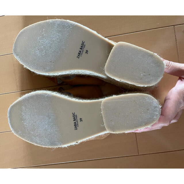 ZARA(ザラ)の⭐︎最終値下げ　ZARA サンダル　サイズ39 レディースの靴/シューズ(サンダル)の商品写真