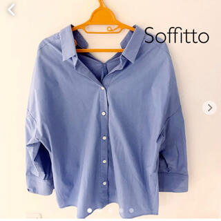 ソフィット(Soffitto)のSoffitto（ソフィット）A0577FB721 シャツ ブラウス　(シャツ/ブラウス(長袖/七分))