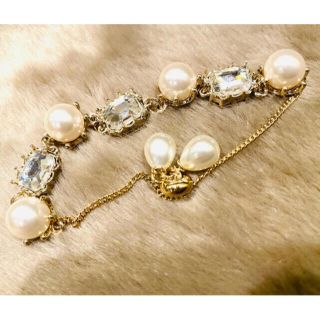 ミキモト(MIKIMOTO)の新品パール【4800円】華やか♡ビジューブレスレット(ブレスレット/バングル)