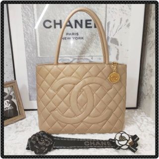 シャネル(CHANEL)のシャネル キャビアスキン マトラッセ 復刻トート バッグ 超美品　【鑑定済】(トートバッグ)