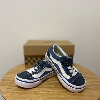 ヴァンズ(VANS)のちぇりーさん専用　vans ベビーシューズ　14㌢(スニーカー)