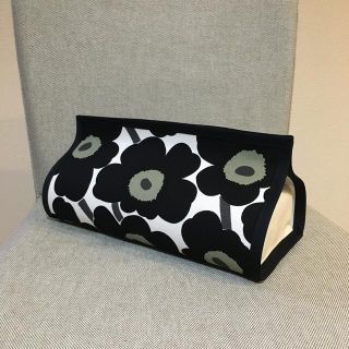 マリメッコ(marimekko)のマリメッコ  ボックスティッシュケース  ハンドメイド (インテリア雑貨)