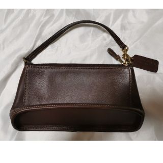 コーチ(COACH)の【値下げ】OLD COACH オールドコーチ  ミニバッグ  ブラウン(ハンドバッグ)