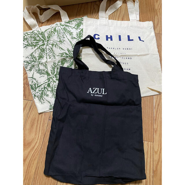 AZUL by moussy(アズールバイマウジー)のアズールバイマウジー　ショッパー　ショップ袋　まとめ売り レディースのバッグ(ショップ袋)の商品写真