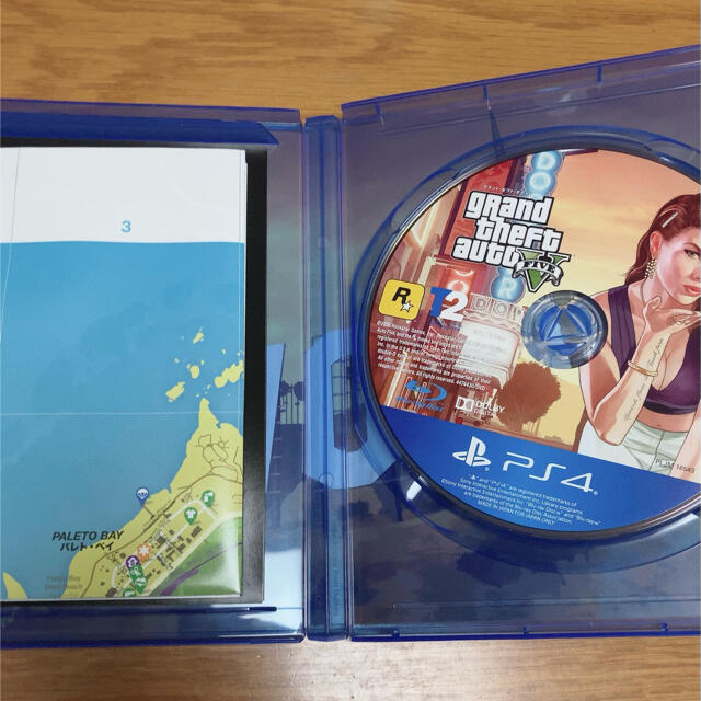 PlayStation4(プレイステーション4)のps4✩グランドセフトオート5 エンタメ/ホビーのゲームソフト/ゲーム機本体(家庭用ゲームソフト)の商品写真