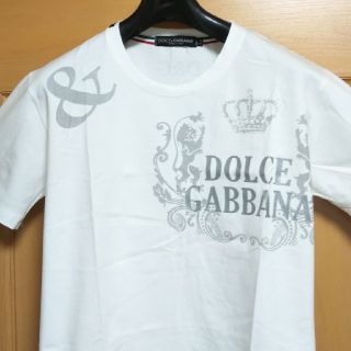 ドルチェアンドガッバーナ(DOLCE&GABBANA)の未使用 ドルチェ＆ガッパーナ Tシャツ イタリア製 (Tシャツ/カットソー(半袖/袖なし))