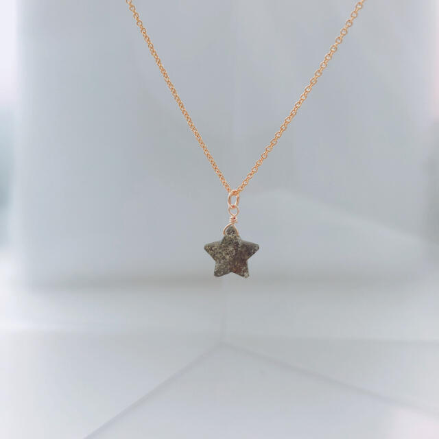 数量限定☆感謝価格☆ブラックサンストーンお星様 イヤリング／ピアス／ネックレス ハンドメイドのアクセサリー(ピアス)の商品写真