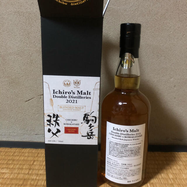 イチローズモルト ダブルディスティラリーズ秩父×駒ヶ岳 2021 食品/飲料/酒の酒(ウイスキー)の商品写真