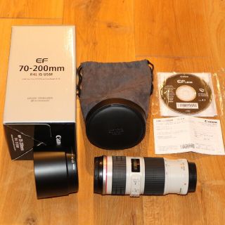 キヤノン(Canon)のCanon EF 70-200mm f/4 L IS USM 中古 美品(レンズ(ズーム))