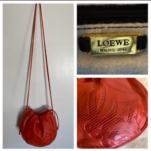 LOEWE(ロエベ)の最終値下げ【美品】　LOEWE  ナッパレザーショルダーバッグ レディースのバッグ(ショルダーバッグ)の商品写真