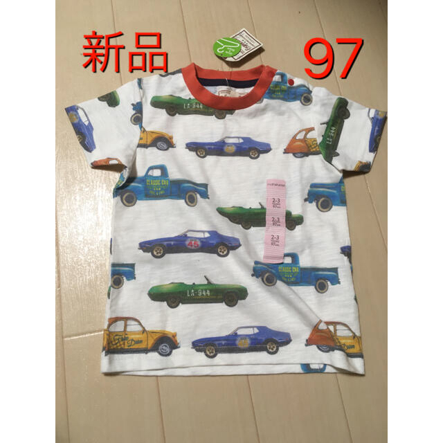 motherways(マザウェイズ)の新品　マザウェイズ　Tシャツ　車　レトロ　97 キッズ/ベビー/マタニティのキッズ服男の子用(90cm~)(Tシャツ/カットソー)の商品写真