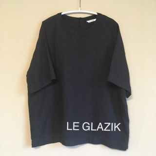 ルグラジック(LE GLAZIK)のルグラジック　リネン100%  Tシャツ　レディース(シャツ/ブラウス(半袖/袖なし))