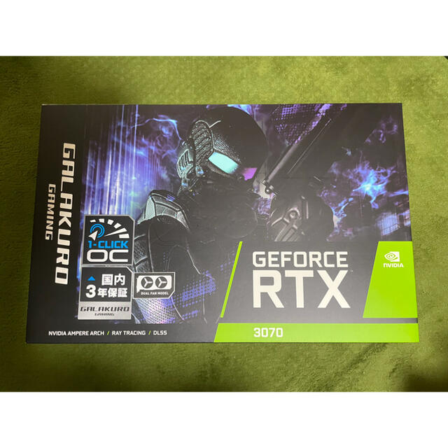 新品未開封！　玄人志向　NIVID RTX3070 グラボ スマホ/家電/カメラのPC/タブレット(PCパーツ)の商品写真