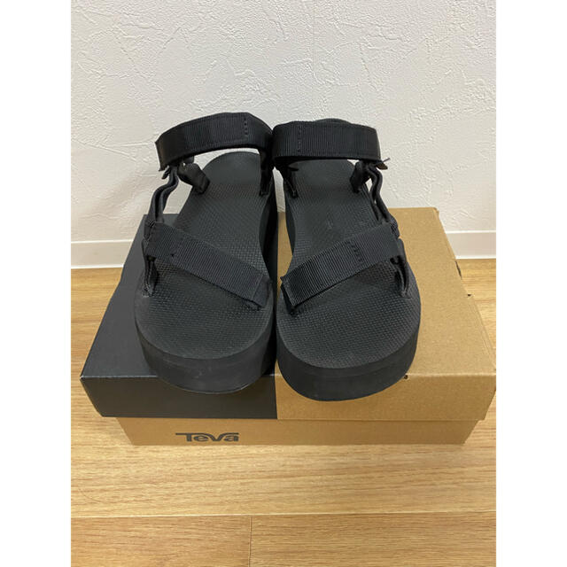 Teva(テバ)のteva サンダル 黒 23cm レディースの靴/シューズ(サンダル)の商品写真