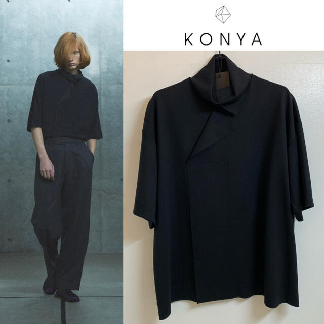 KONYA コンヤ 2021SS 紺屋 High Neck HS BLACK M