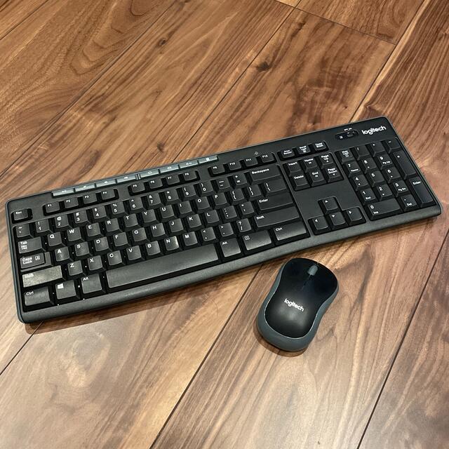 ロジクール（Logitech）MK270 ワイヤレスキーボード・マウスセット スマホ/家電/カメラのPC/タブレット(PC周辺機器)の商品写真