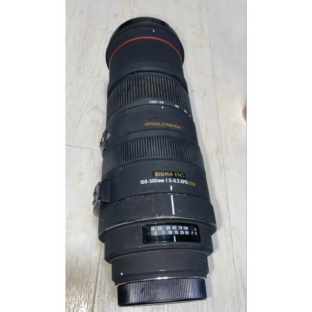 SIGMA(シグマ)の☆モカモカさん専用☆SIGMA 150-500mm レンズ スマホ/家電/カメラのカメラ(レンズ(ズーム))の商品写真