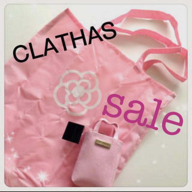 CLATHAS(クレイサス)のCLATHASエコバック♡お値下げ レディースのバッグ(エコバッグ)の商品写真