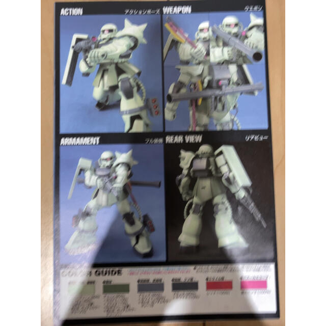 BANDAI(バンダイ)のHG ザクII エンタメ/ホビーのおもちゃ/ぬいぐるみ(模型/プラモデル)の商品写真