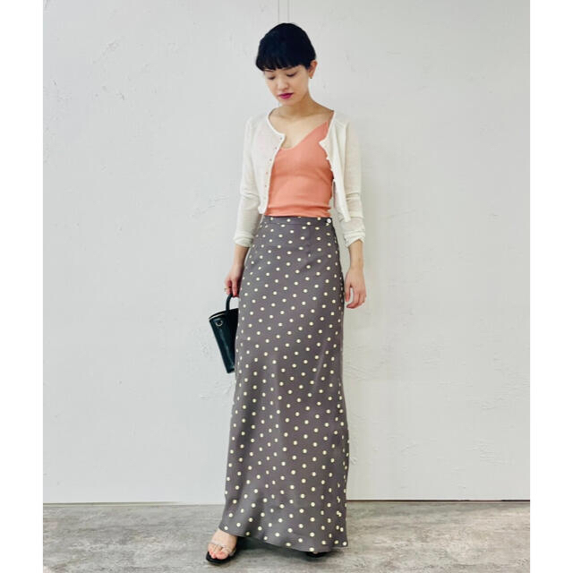 EDIT.FOR LULU - 【定価33000円】シルクツイルドットバイアスマキシ