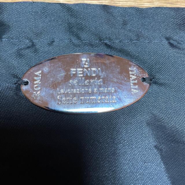FENDI(フェンディ)のFENDI  バック　ブラック レディースのバッグ(リュック/バックパック)の商品写真