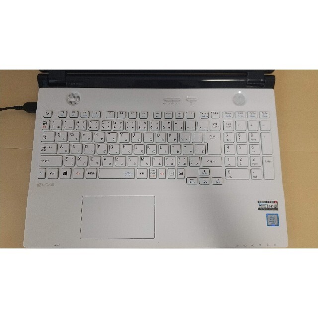 NEC ノートパソコン ホワイト PC-GN256FSG6 動作未確認
