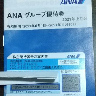 エーエヌエー(ゼンニッポンクウユ)(ANA(全日本空輸))の株主優待券 ANA(その他)