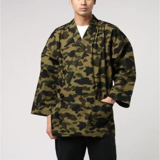 アベイシングエイプ BAPE 1ST CAMO 着物 希少2XL 新品未開封