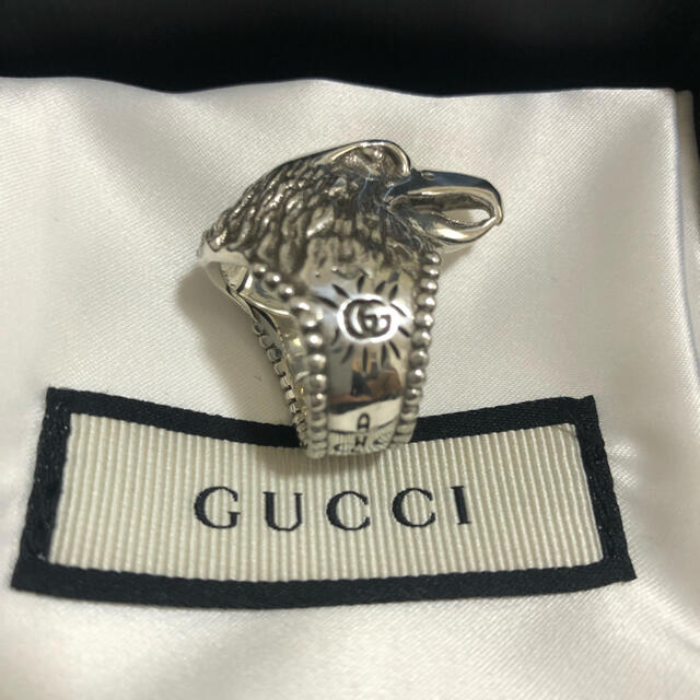 オンラインストア銀座 GUCCI アンガーフォレスト イーグルヘッドリング