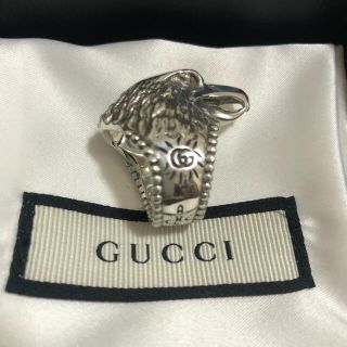 グッチ(Gucci)のGUCCI アンガーフォレスト　イーグルヘッドリング　10号(リング(指輪))