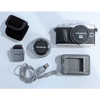 オリンパス(OLYMPUS)のOLYMPUS PEN Lite E-PL7　ブラック(ミラーレス一眼)