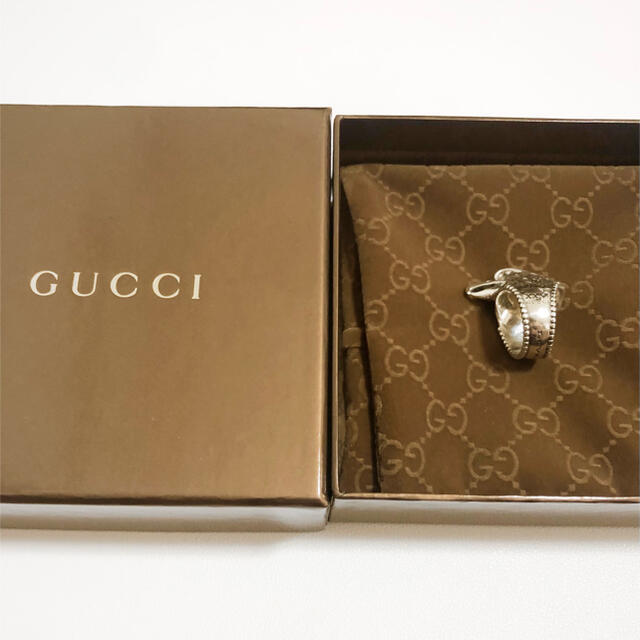Gucci(グッチ)のGUCCI アンガーフォレスト　イーグルヘッドリング　18号 メンズのアクセサリー(リング(指輪))の商品写真