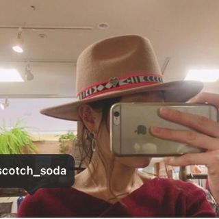 スコッチアンドソーダ(SCOTCH & SODA)のSCOCH &SODA フェルトハット(ハット)