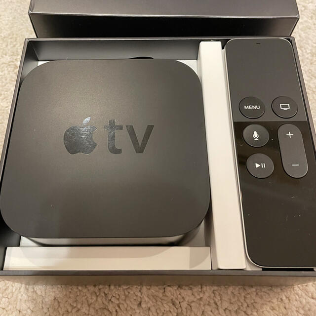 Apple(アップル)のApple TV 第四世代 早いもん勝ち！ スマホ/家電/カメラのテレビ/映像機器(その他)の商品写真