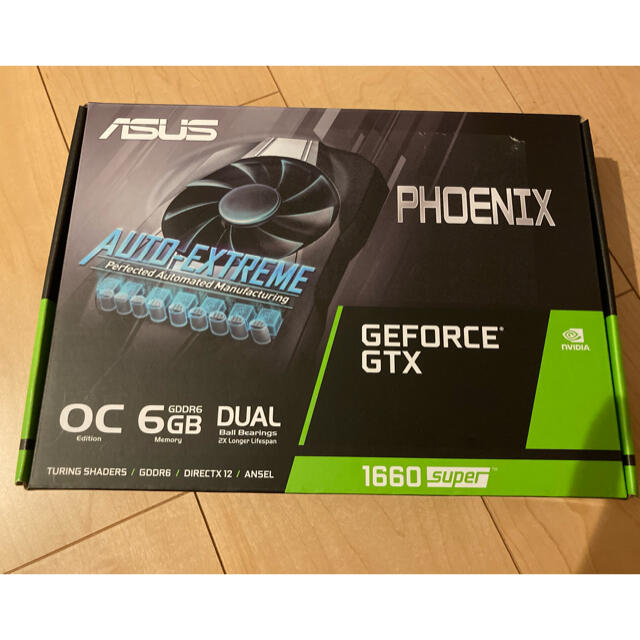 ファッション ASUS - ASUS PH-GTX1660S-O6G dual gtx1660super PC