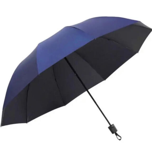 折りたたみ傘 大きめ 晴雨兼用 ワンタッチ 10本骨 軽量 日傘 uv対策 メンズのファッション小物(傘)の商品写真