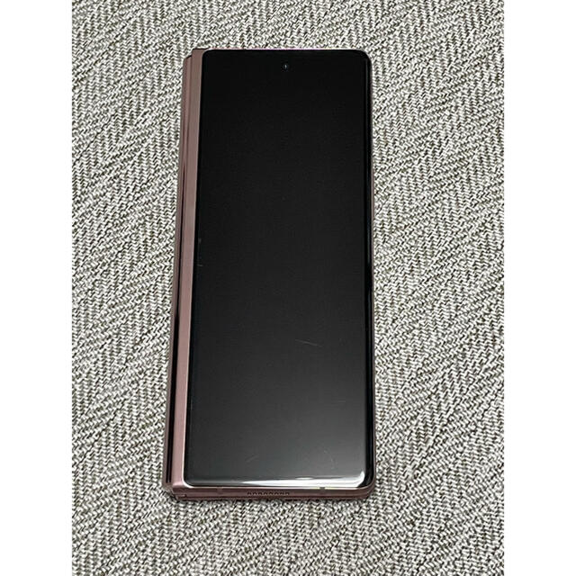 Galaxy(ギャラクシー)のGalaxy Z Fold2 5G ミスティックブロンズ SIMフリー スマホ/家電/カメラのスマートフォン/携帯電話(スマートフォン本体)の商品写真