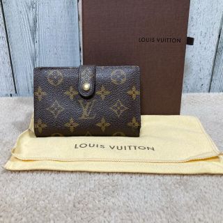 ルイヴィトン(LOUIS VUITTON)の美品　ルイヴィトン　財布　モノグラム　がま口(財布)