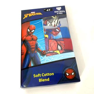 マーベル(MARVEL)のスパイダーマン　ボクサー パンツ 4T  6枚　男の子(下着)