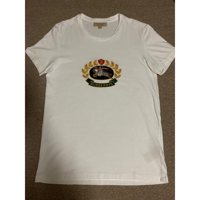 BURBERRY(バーバリー)の【BURBERRY】バーバリーロンドン メンズTシャツ半袖 白 メンズのトップス(Tシャツ/カットソー(半袖/袖なし))の商品写真