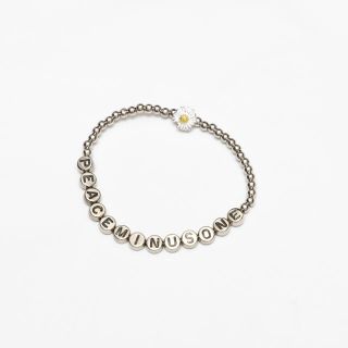 ピースマイナスワン(PEACEMINUSONE)のpeaceminusone ALPHABET BRACELET(ブレスレット)