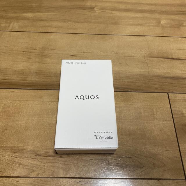 【誠実】 AQUOS - AQUOS sense4 basic(A003SH) Black スマートフォン本体
