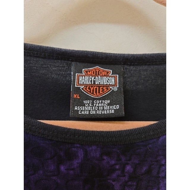 Harley Davidson(ハーレーダビッドソン)のHarley-Davidson  希少☆ヴィンテージ ロンT レディースのトップス(Tシャツ(長袖/七分))の商品写真