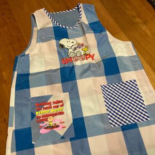 スヌーピー(SNOOPY)のNo.10中古　スヌーピー エプロン　保育士　介護士(日用品/生活雑貨)
