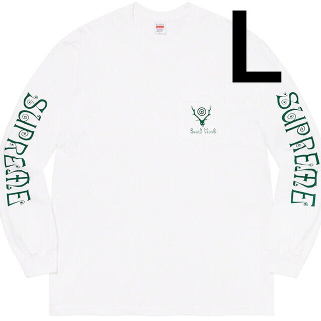 Supreme SOUTH2 WEST8 L/S Pocket Teeメンズ