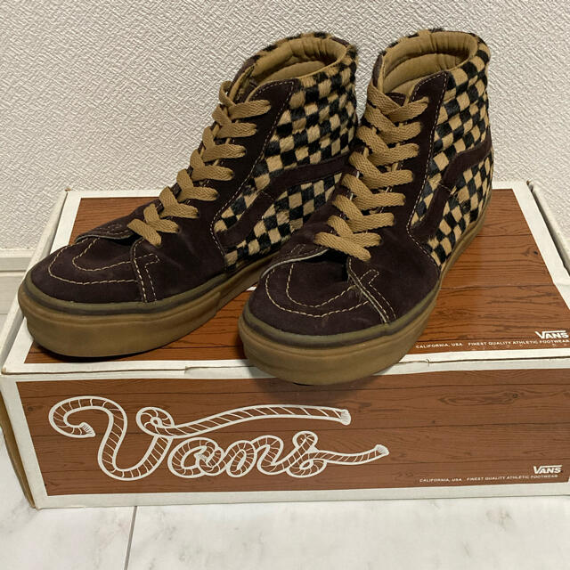 美品!!VANS Sk-HI LX US6.5/23.5㎝ バンズ ハイカット -